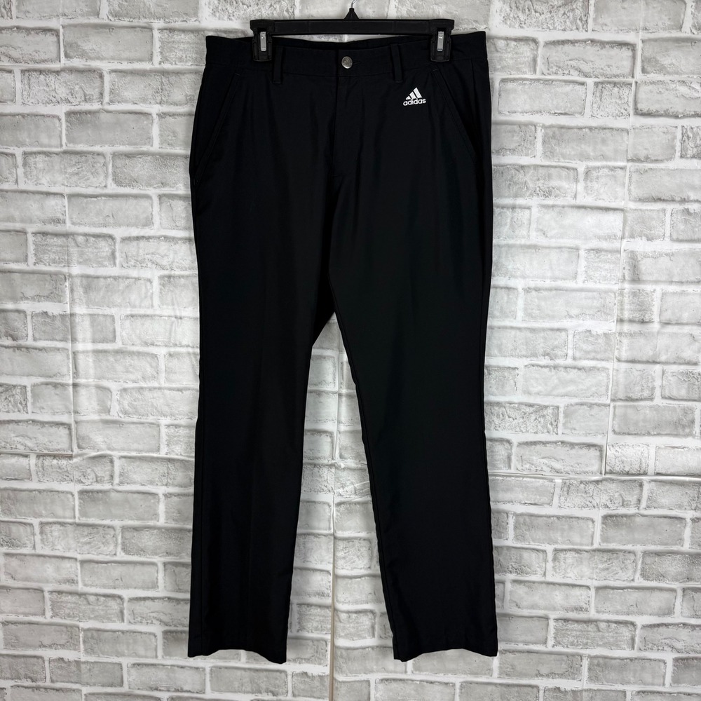 Adidas Golf Ultimate365 Tapered Pants Mens 32 x 30 Stretch Solid Black DM3081